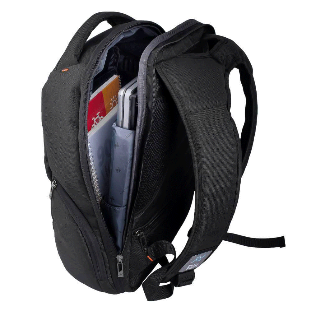 Lavvento BG04B Laptop Backpack - Black/kimo store