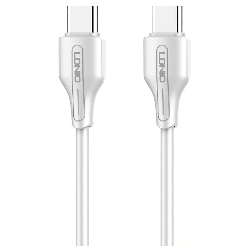 Ldnio LC122C Type-C To Type-C Cable 65W Fast Charging 2m - White