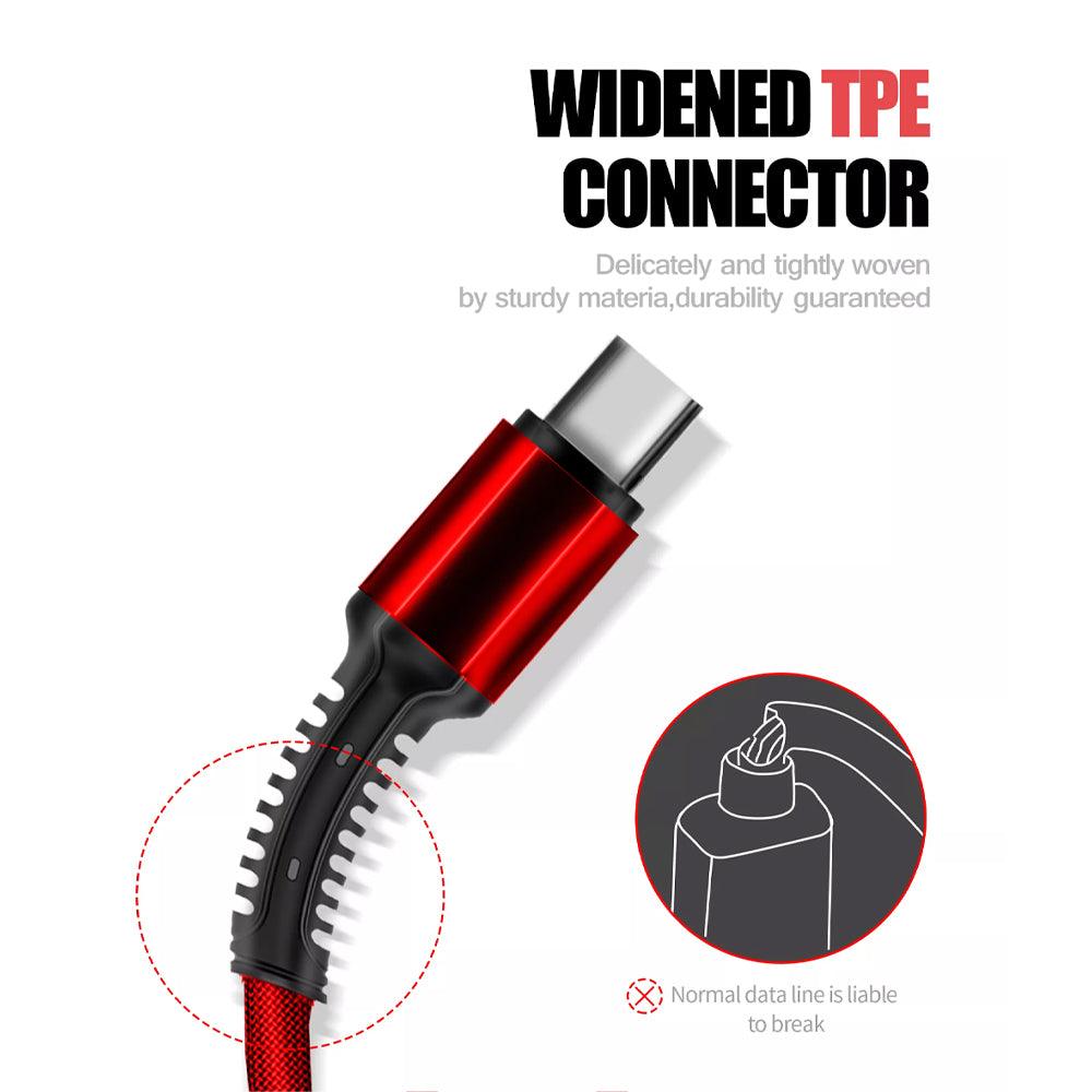 Ldnio LC93 USB To (Type-C + Micro + Lightning)