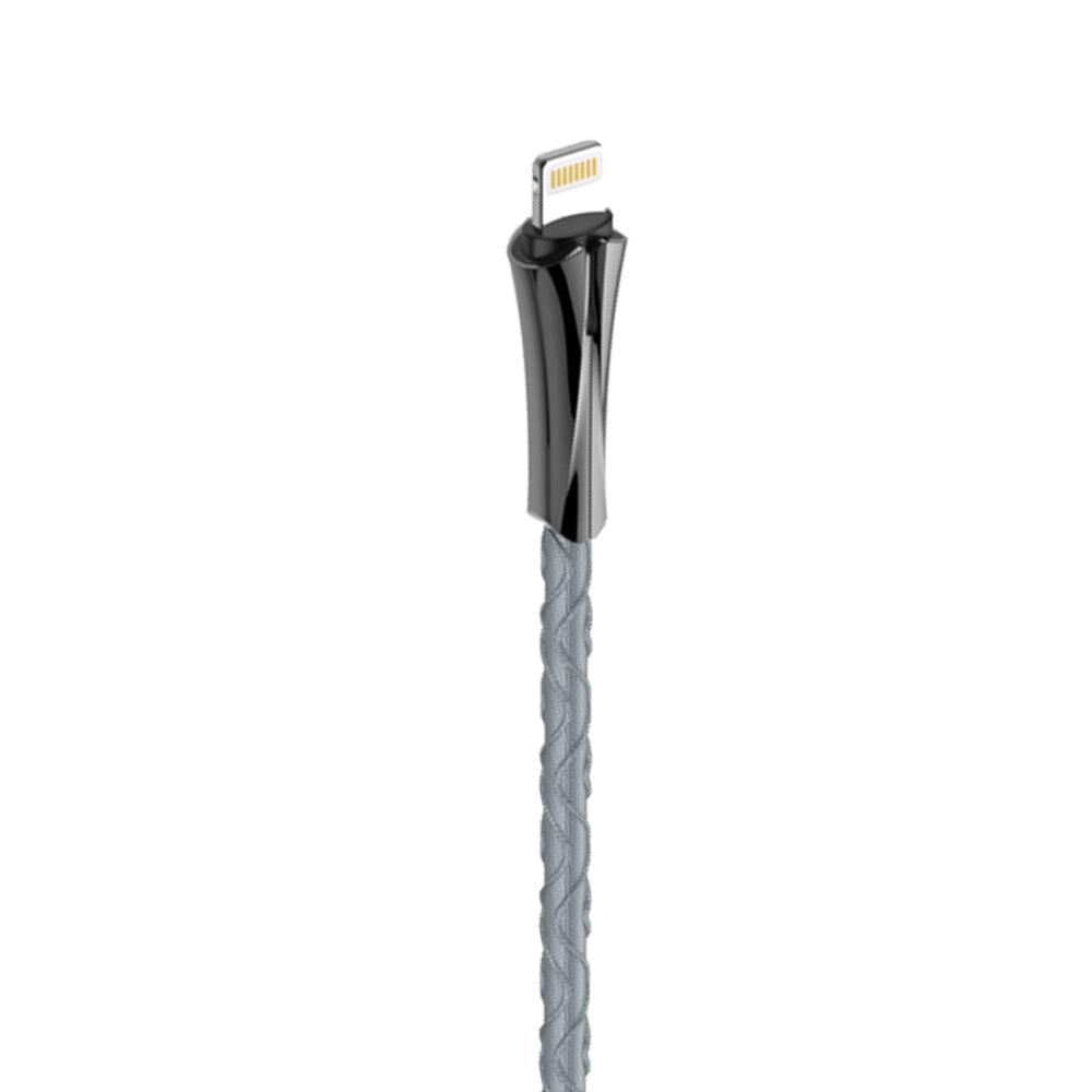 LdnioLS461USBToLightningCable2.4AFastCharging1m-Grey_4