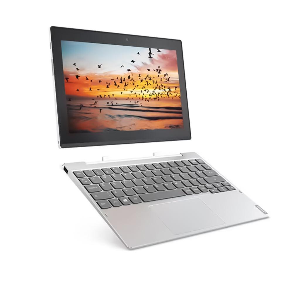 Lenovo Miix 320-10ICR 2 In 1 Laptop (Atom X5-Z8350 - 4GB DDR3 - SD 64GB - Intel HD Graphics - 10.1 Inch HD IPS Touchscreen - Win10) (Open Box) - Platinum Silver - Kimo Store