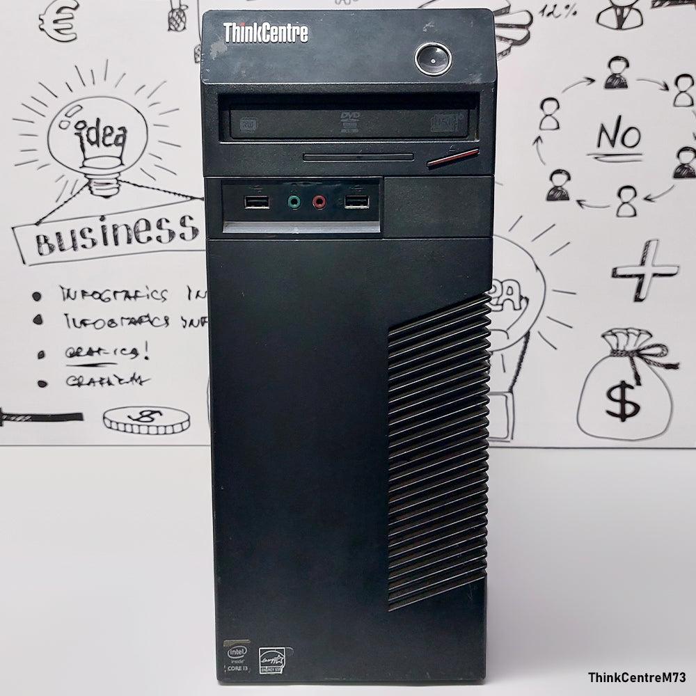 كمبيوتر تاور لينوفو ThinkCentre M83/M73 (انتل كور I5-4430s - رام 8 جيجابايت DDR3 - انتل HD جرافيكس - DVD RW) استعمال خارج
