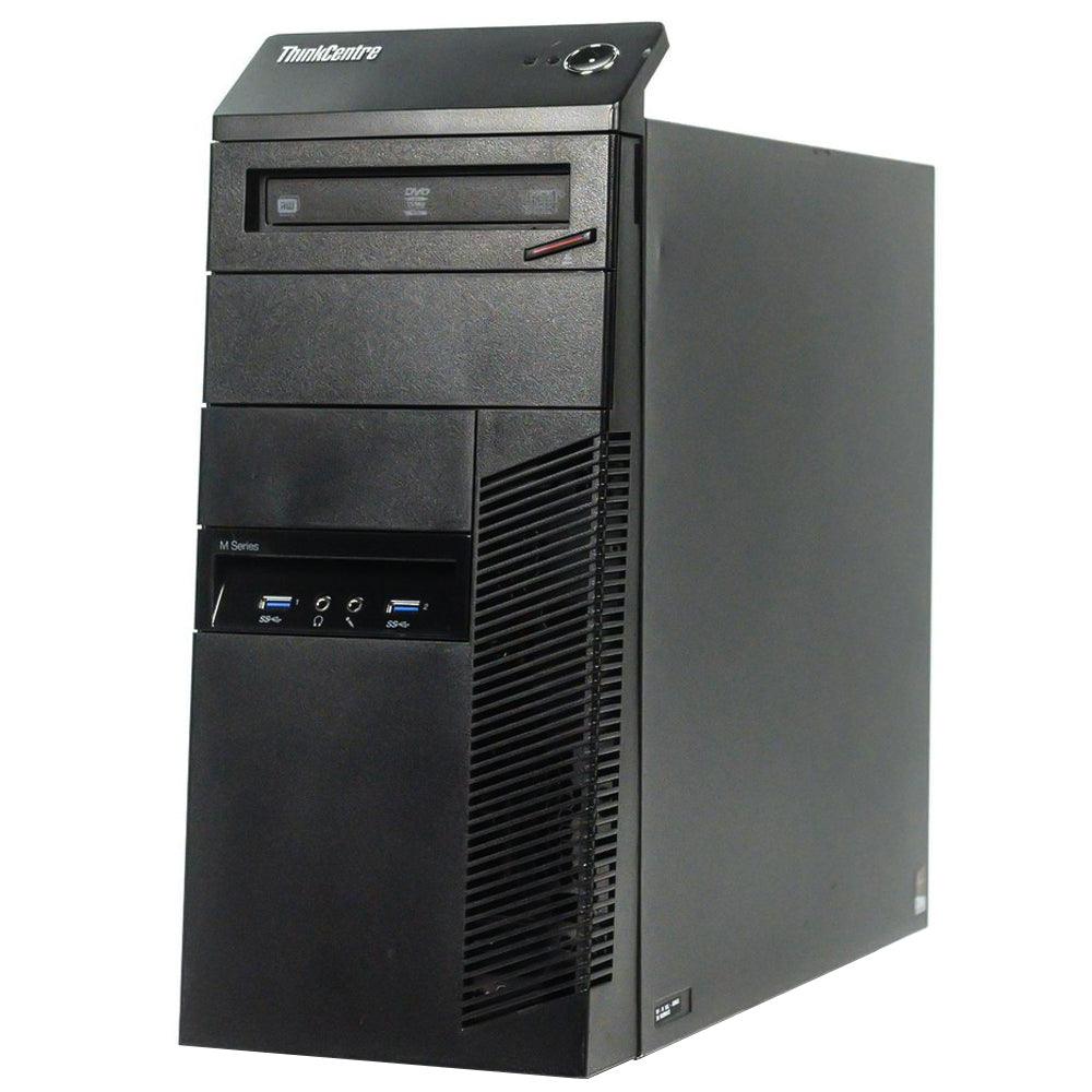 كمبيوتر تاور لينوفو ThinkCentre M83/M73 (انتل كور I5-4430s - رام 8 جيجابايت DDR3 - انتل HD جرافيكس - DVD RW) استعمال خارج