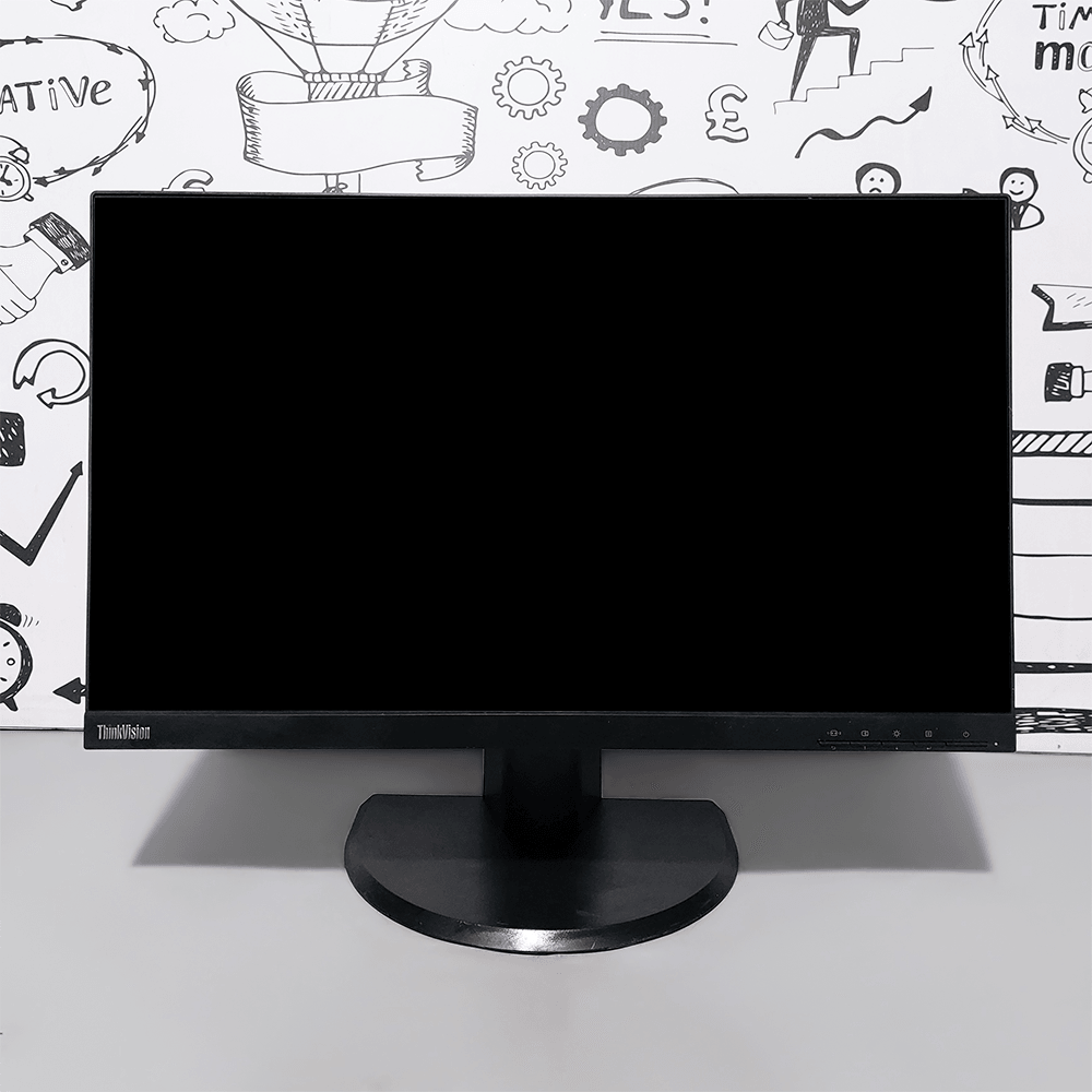 Lenovo ThinkVision T24i-20 24 Inch IPS WLED FHD HDMI Frameless Monitor (Grade A) Original Used - Kimo Store