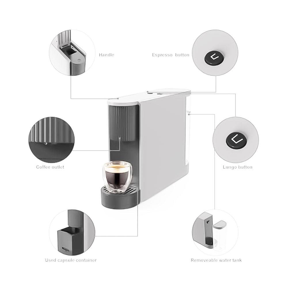 ماكينة إعداد قهوة كبسولات ليبرسو 1200وات 