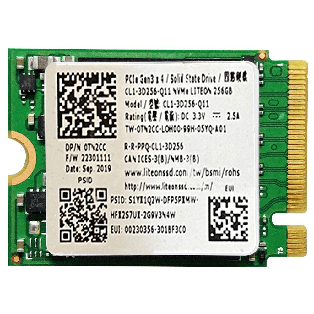 LITE-ON 256GB NVMe PCIe M.2 SSD (Original Used) - Kimo Store