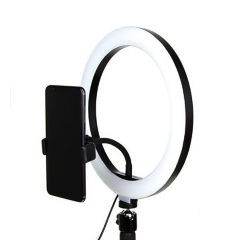 LED Selfie Ring Light Phone Holder 
