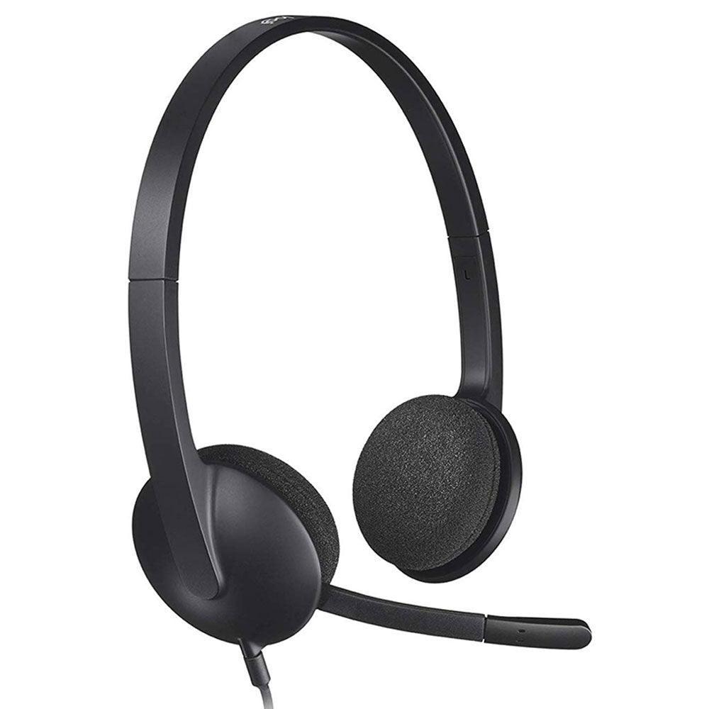 سماعة رأس لوجيتك H340 مع ميكروفون عازل للضوضاء