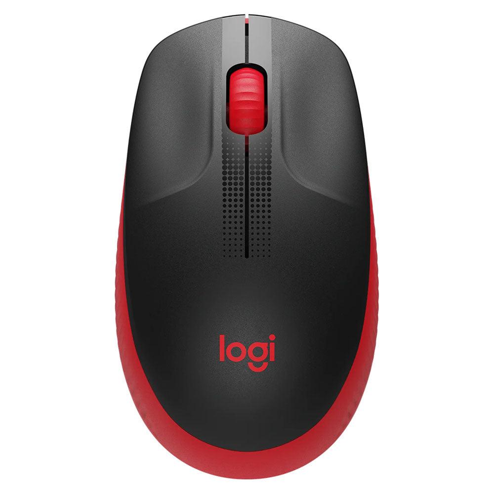 Logitech M190 Wireless Mouse 1000Dpi - Red