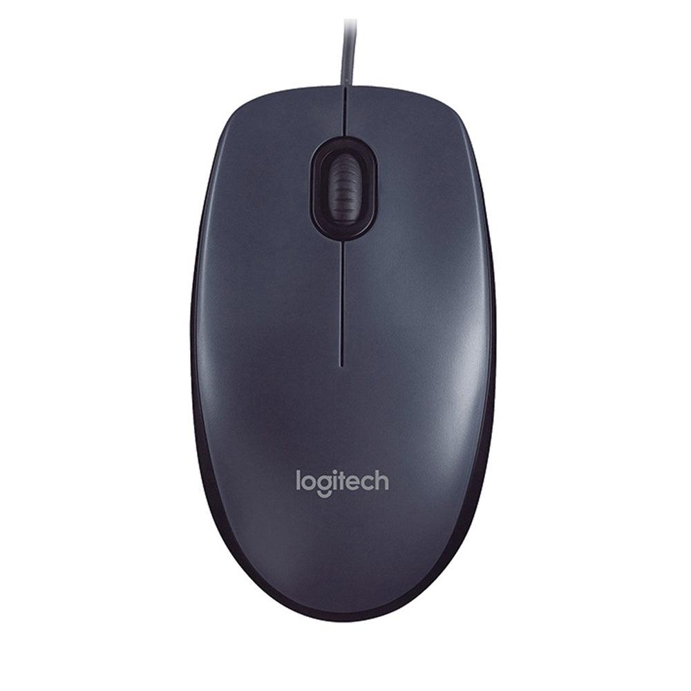 Logitech M90 Wired Mouse 1000Dpi - Grey