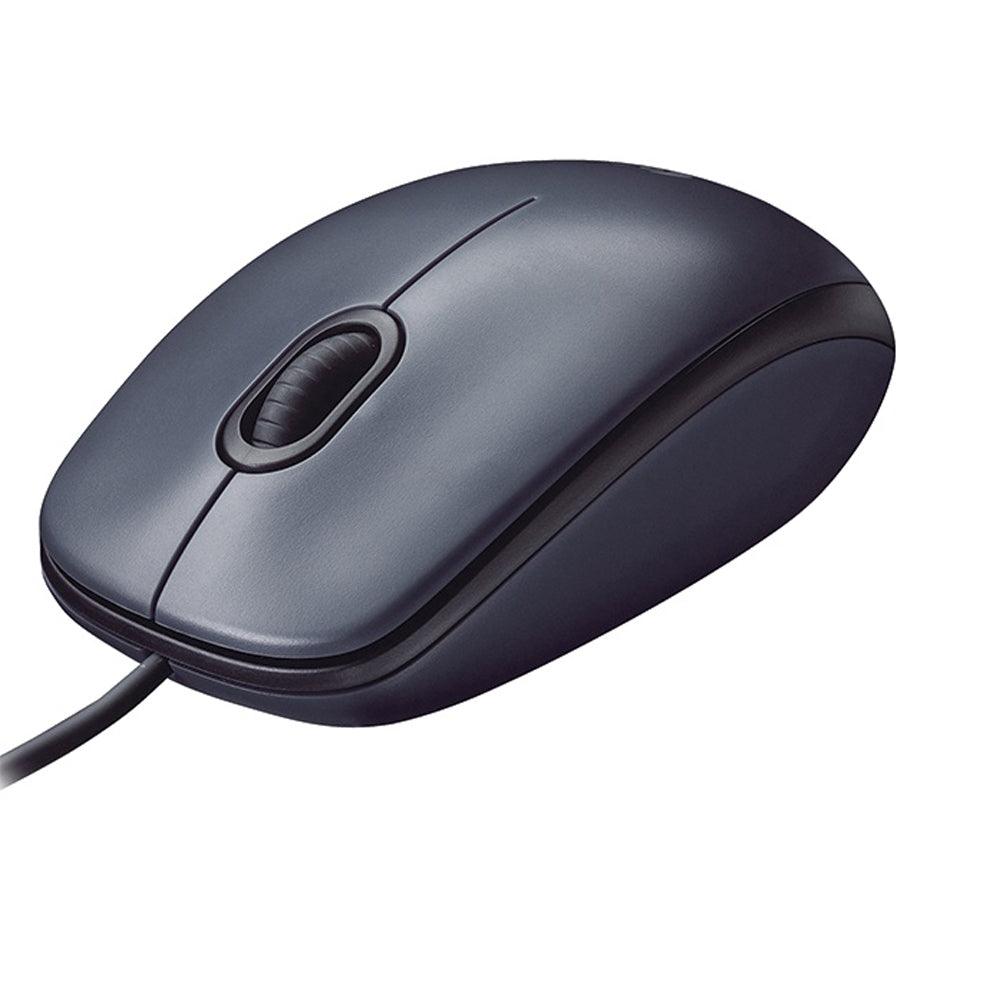 Logitech M90 Wired Mouse 1000Dpi - Gray