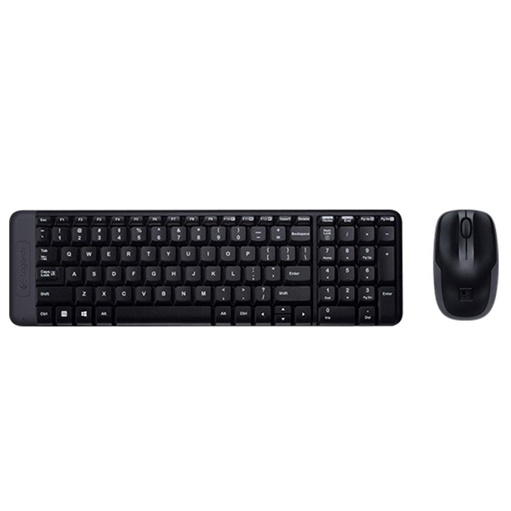 Logitech MK220 Wireless Keyboard + Mouse Combo English & Arabic