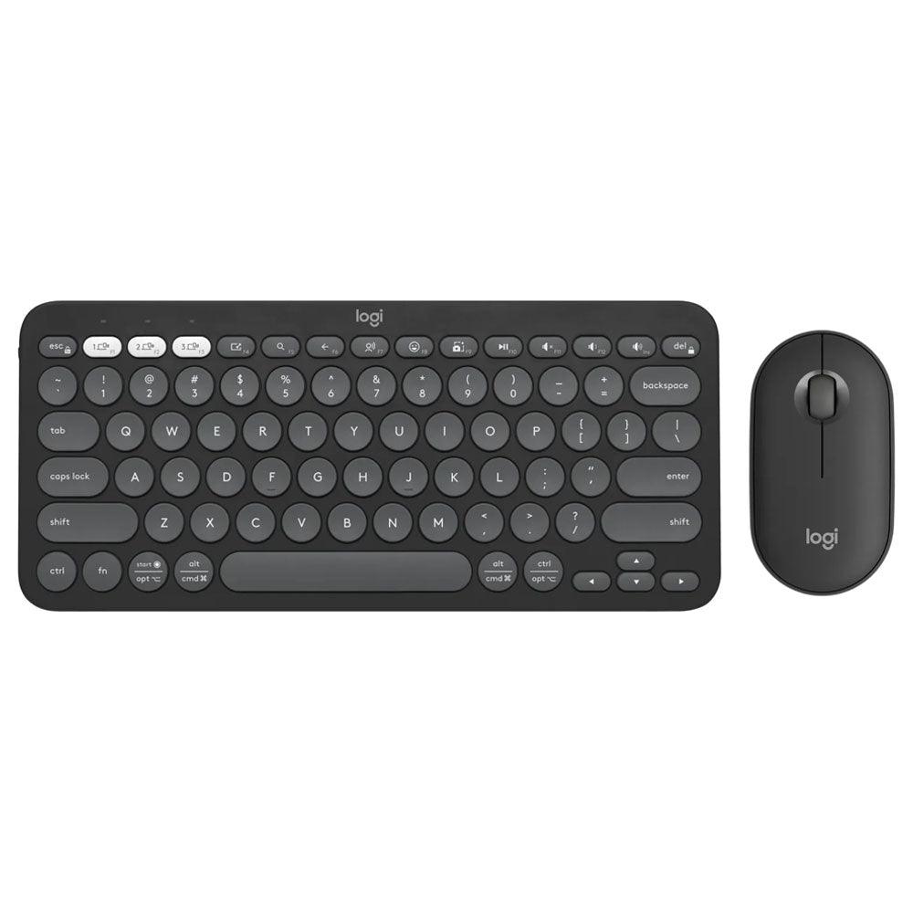 Logitech Pebble 2 Combo Wireless Keyboard + Mouse English - Graphite