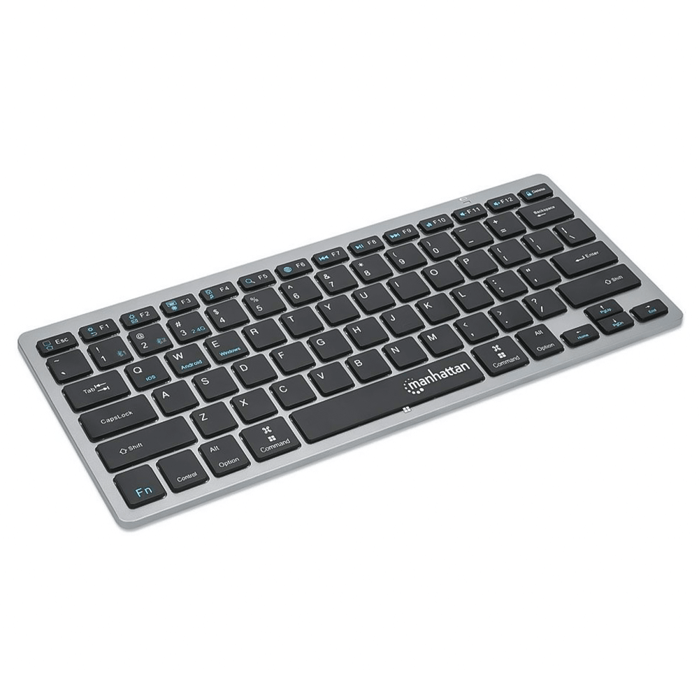 Manhattan KB-03-B Ultra Slim Dual Mode Wireless Keyboard
