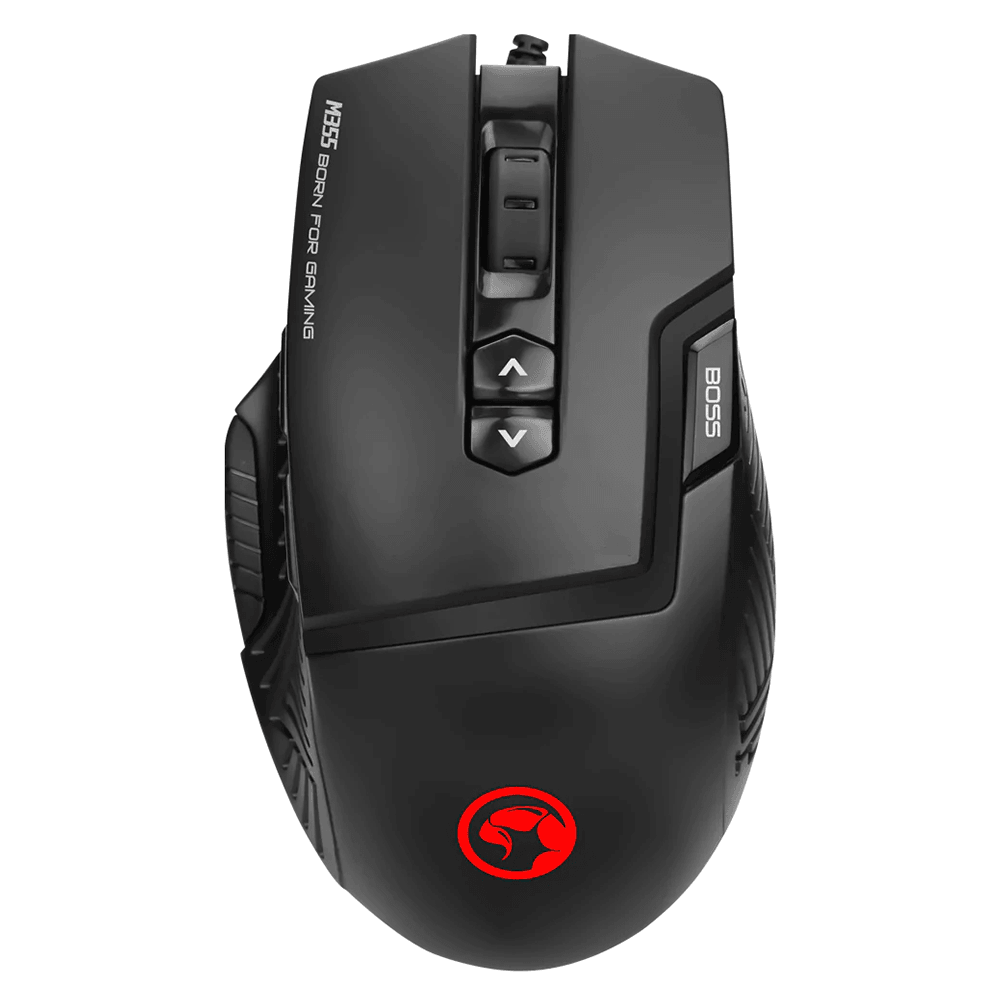 Marvo Scorpion M355 Wired Gaming Mouse with Thumb Rest 7200Dpi