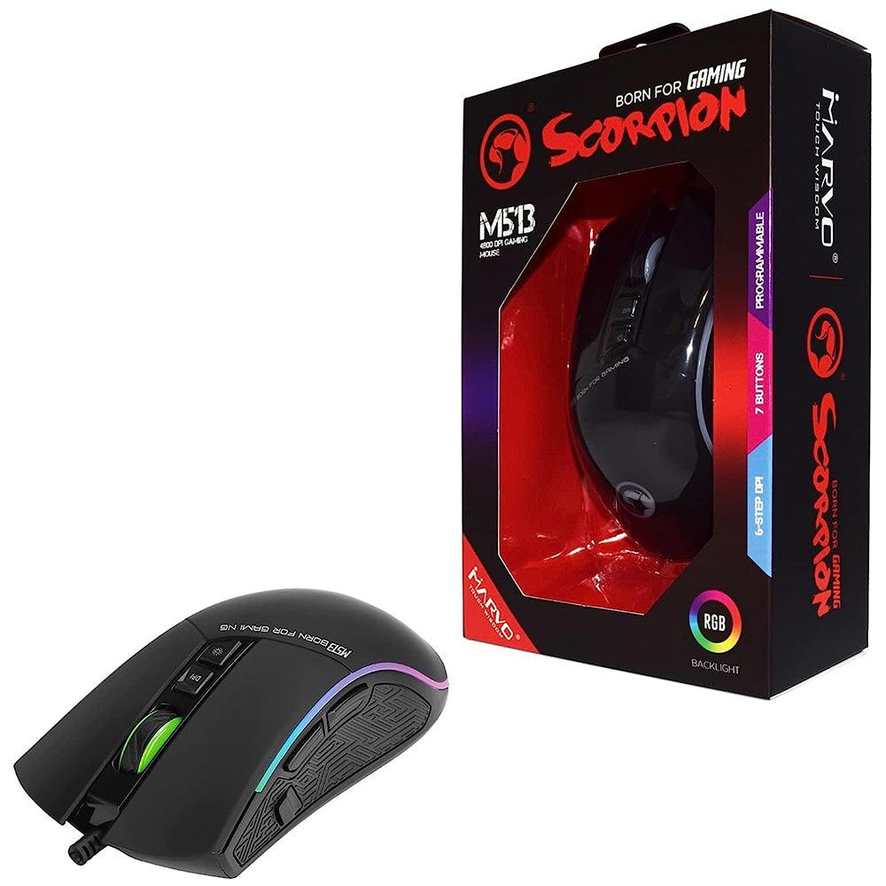 Marvo Scorpion M513 RGB Wired Gaming Mouse