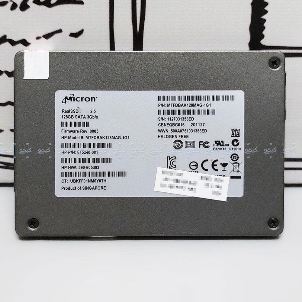 Micron M600 128GB SATA 2.5 Inch Internal SSD (Original Used)