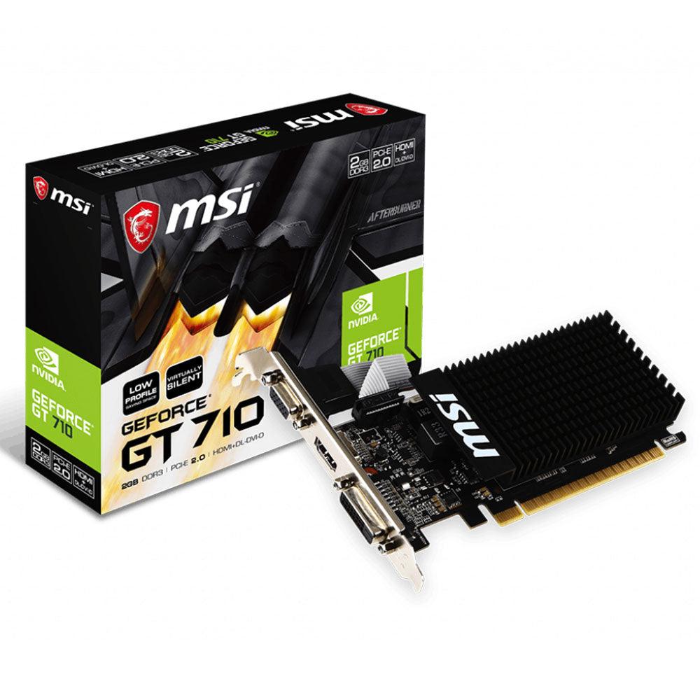 MSI GeForce GT 710 2GB DDR3 Graphics Card