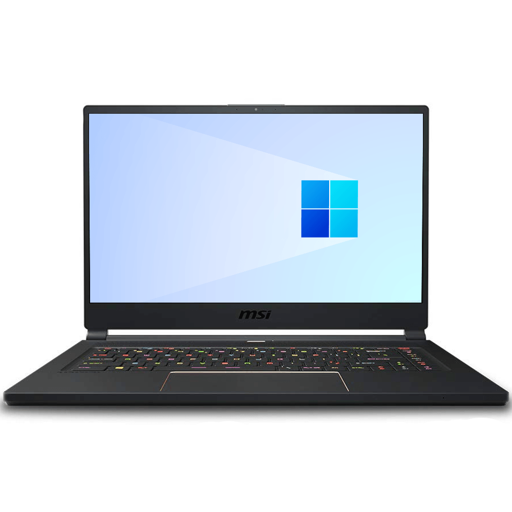 MSI GS65 Stealth Thin 8RF Laptop (Intel Core i7-8750H - 32GB DDR4 - M.2 NVME 512GB - Nvidia GeForce GTX 1070 With Max Q Design 8GB - 15.6 Inch FHD 144Hz - Cam ) Original Used