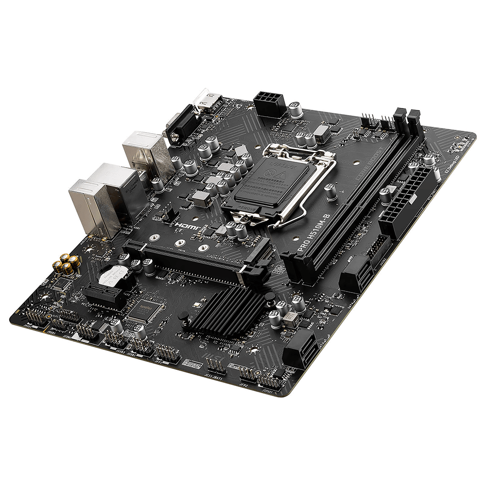 MSI PRO H510M-B Motherboard LGA 1200 + Intel Core i3-10105F Processor LGA 1200 Tray - Kimo Store