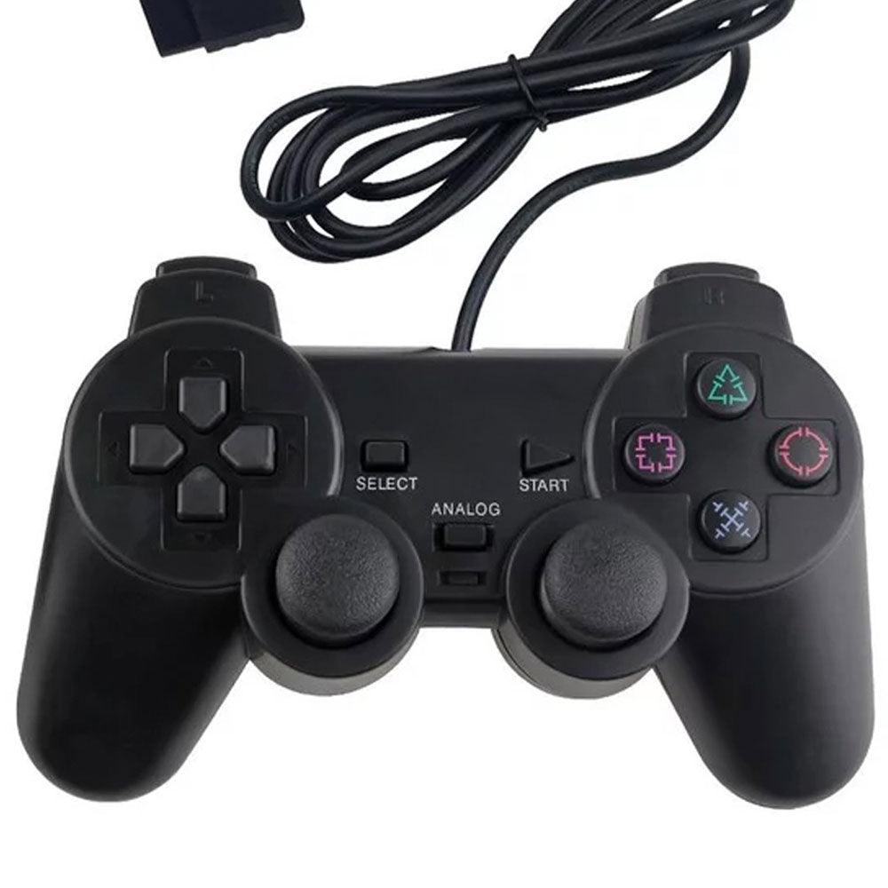Normal Single Wired Gamepad With Analog PS2 - Kimo Store