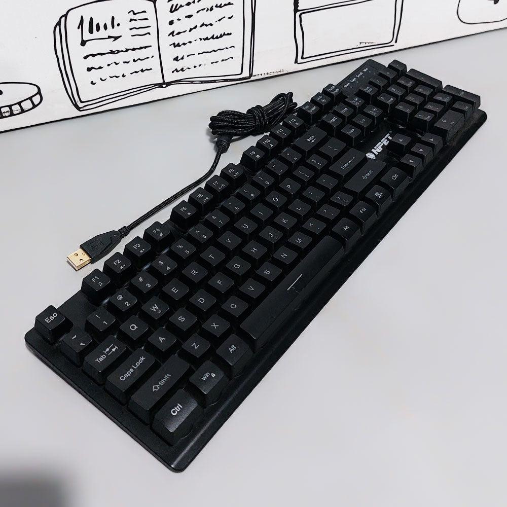 NPET K10 Wired RGB Gaming Keyboard (Original Used) - Kimo Store