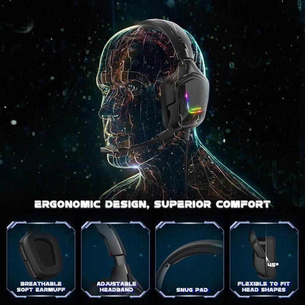 Onikuma K20 Gaming Headset - Kimo Store