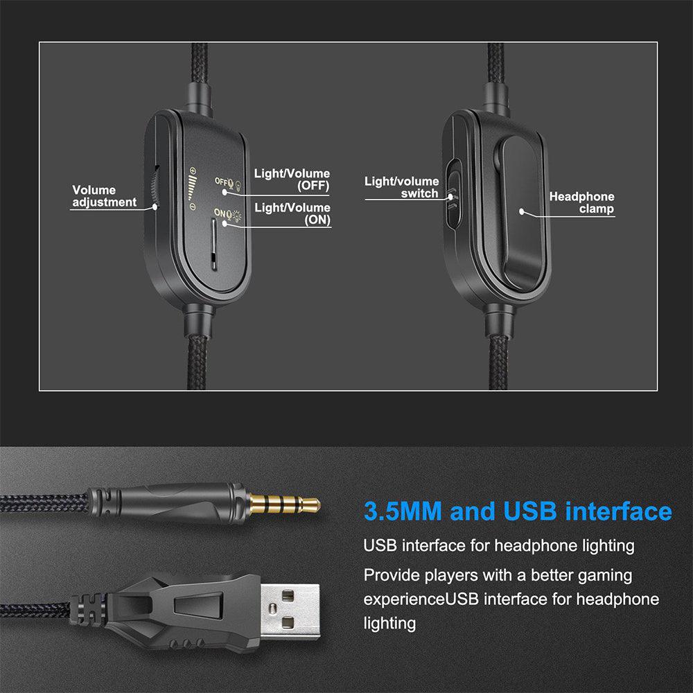 Onikuma K8 Gaming Headset - Black - Kimo Store