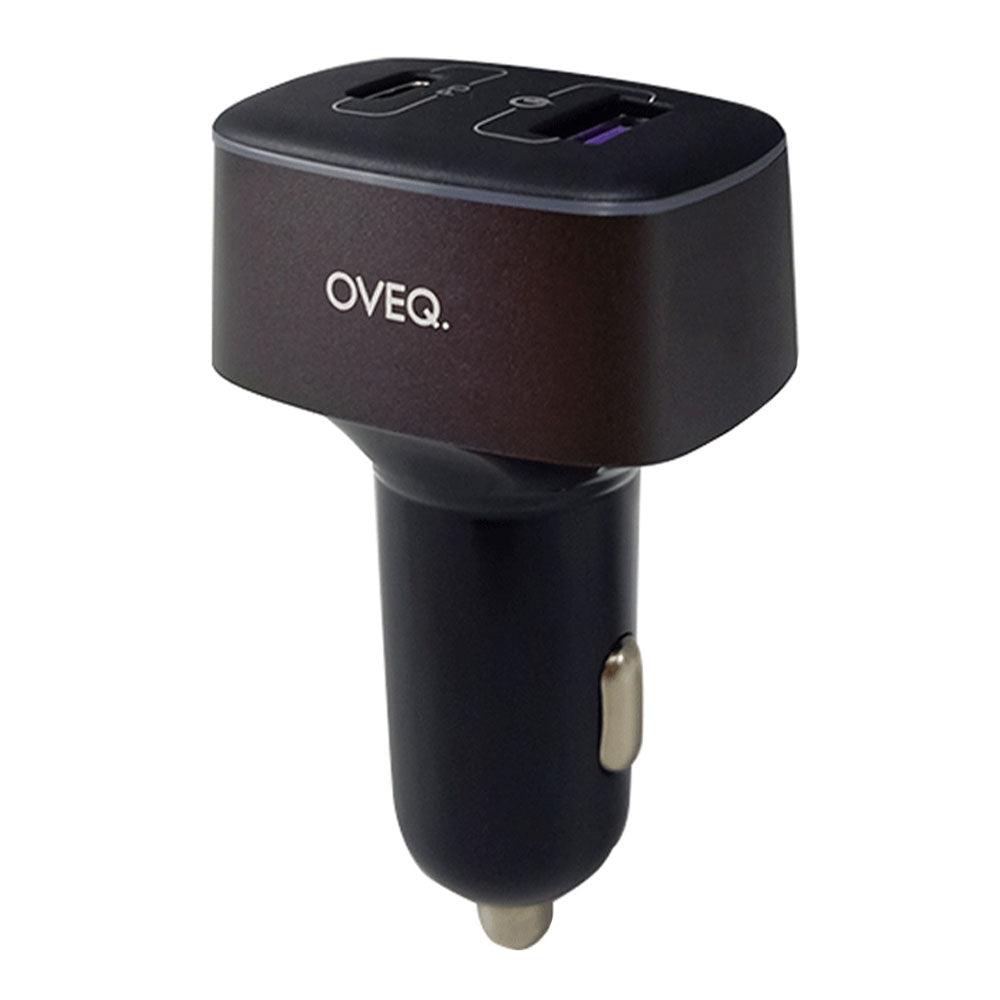 Oveq Quick Plus Car Charger PD Type-C + QC3.0 USB 83W Fast Charging