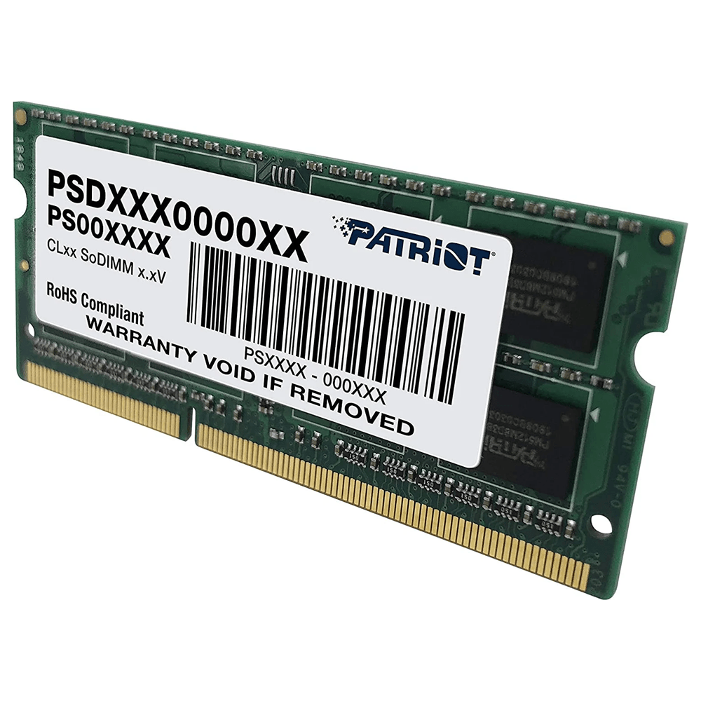 Patriot RAM For Laptop 4GB DDR3 1600MHZ