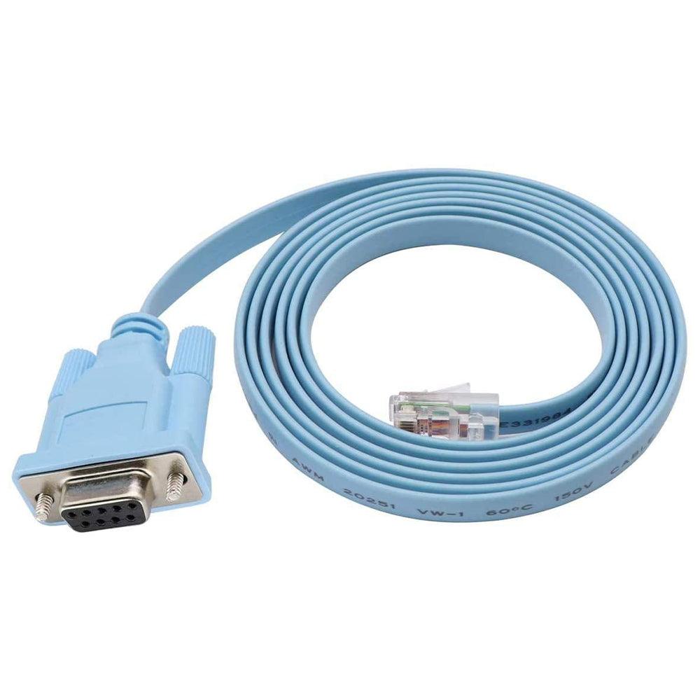 Point RJ45 To 9 Pin Serial Console Network Cable 1.5m