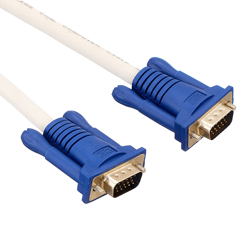 Point VGA Monitor Cable 15m - White