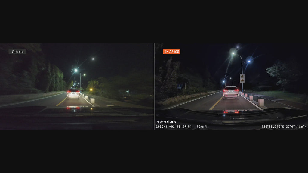 مجموعة كاميرا داش كام 70mai A810S بدقة 4K