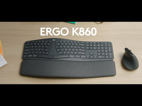 Logitech ERGO K860 Split Wireless Keyboard English  كيبورد لوجيتك 