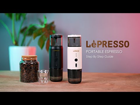 Portable Espresso Machine With Temperature Gauge LPCFFM0001-BK 0.8L 135W 