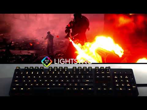 Logitech Wired Gaming Keyboard English