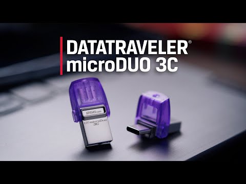 Kingston DataTraveler microDuo 3C 128GB Flash Memory