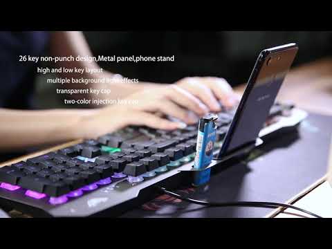 Aula Wind F3010 Keyboard English & Arabic