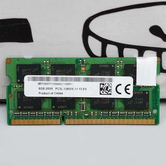 رام لاب توب 8 جيجابايت 12800 ميجاهرتز DDR3 PC3L (استعمال خارج)