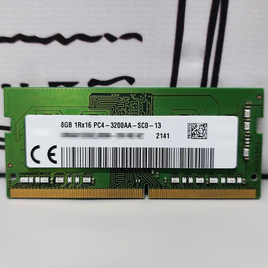 رام لاب توب 8 جيجابايت 3200 ميجاهرتز DDR4 PC4 (استعمال خارج)
