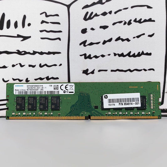 رام كمبيوتر 16 جيجابايت 2400 ميجاهرتز DDR4 PC4 (استعمال خارج)