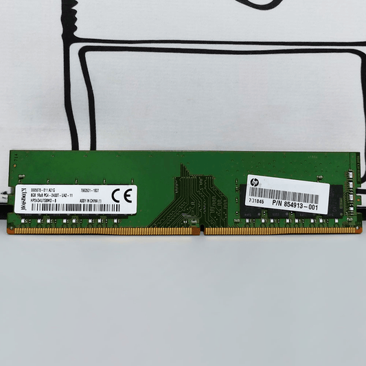 رام كمبيوتر 8 جيجابايت 2400 ميجاهرتز DDR4 PC4 (استعمال خارج)