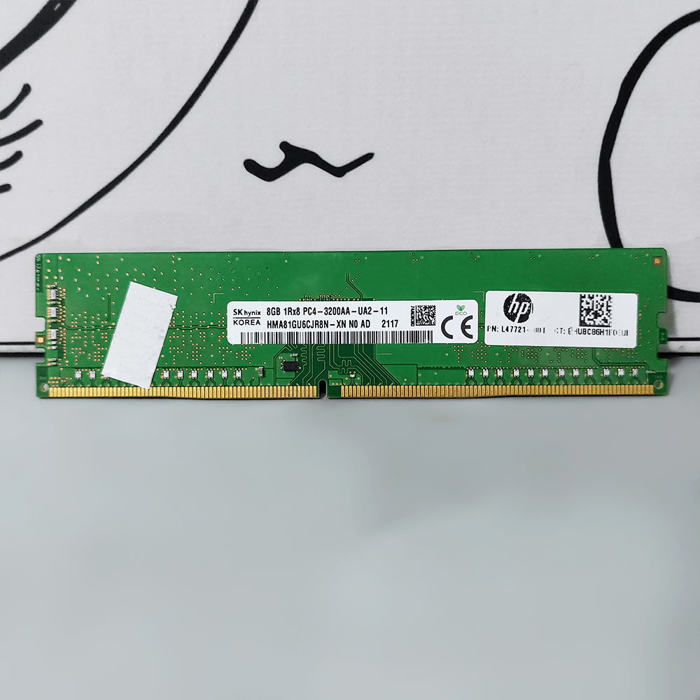 RAM For PC 8GB DDR4 PC4 3200MHz (Original Used)