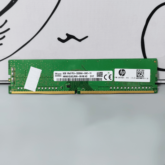 رام كمبيوتر 8 جيجابايت 3200 ميجاهرتز DDR4 PC4 (استعمال خارج)