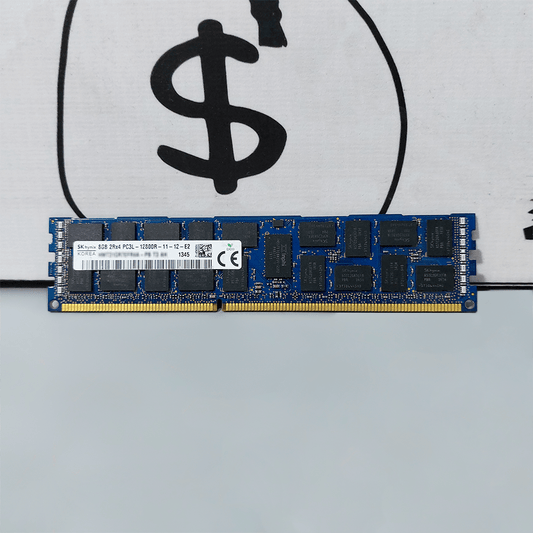 رام كمبيوتر ورك ستيشن 8 جيجابايت DDR3 PC3 12800R (استعمال خارج)