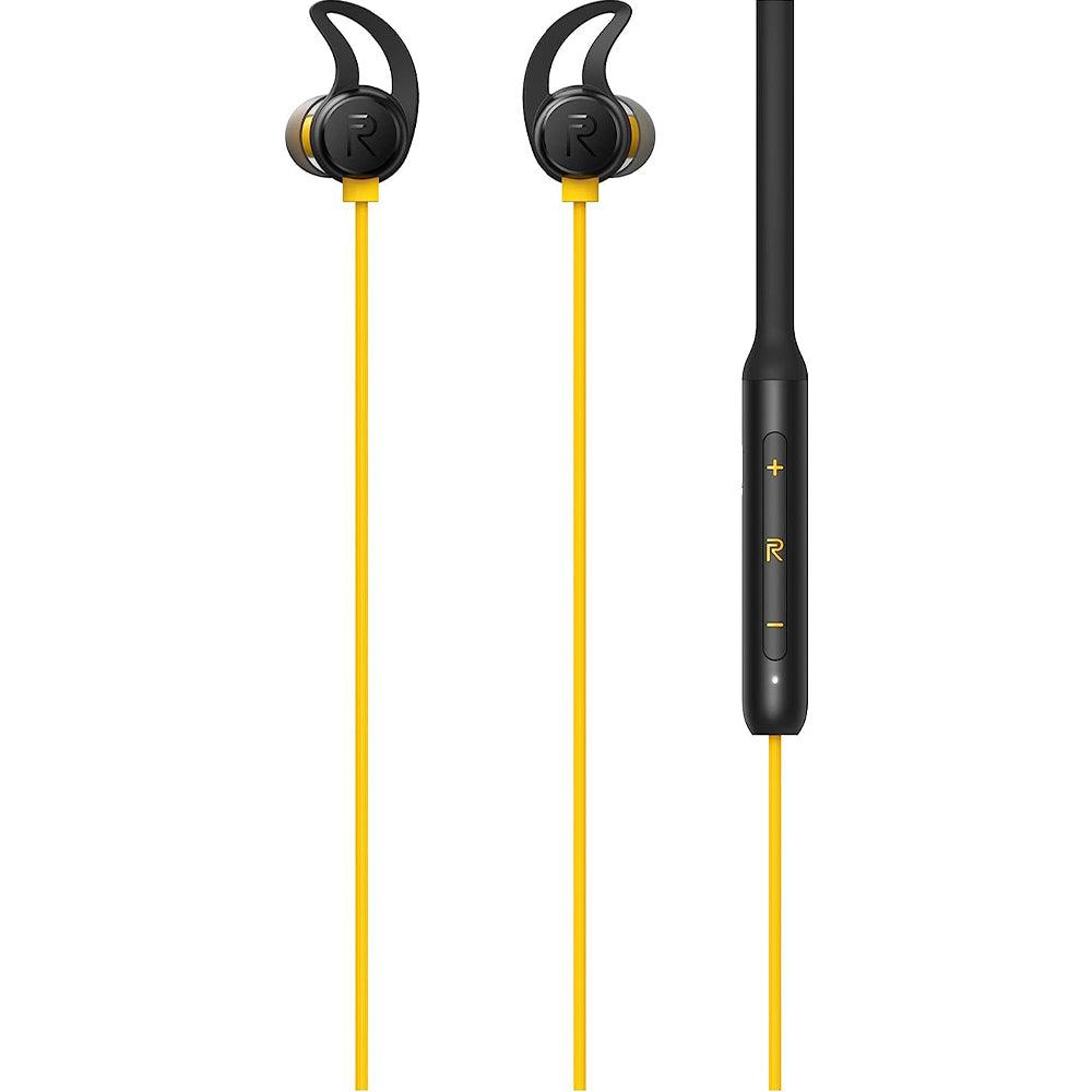 Realme Buds RMA108 Neckband Wireless - Black x Yellow