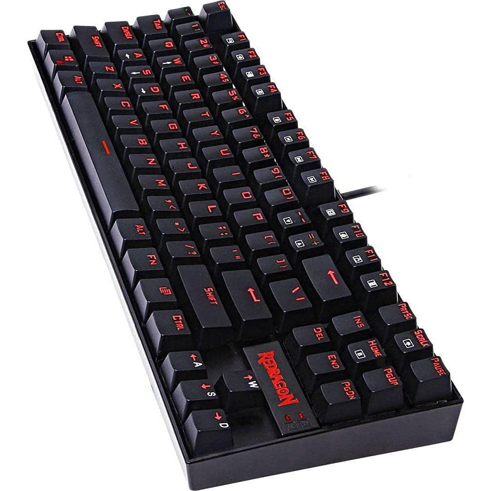 Redragon Kumara K552-2 Red Backlit Wired Gaming Keyboard