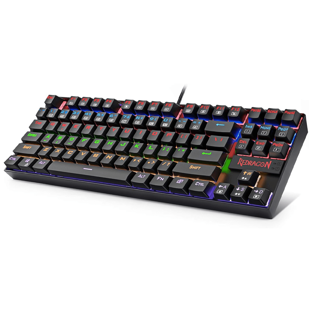 Redragon Kumara K552-KK Rainbow Black Switch Wired Gaming Keyboard