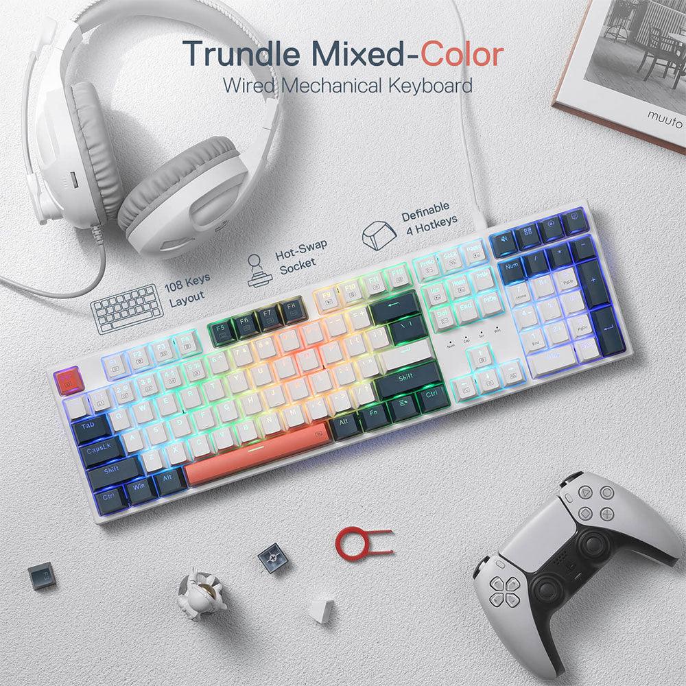  Wired RGB Gaming Keyboard 