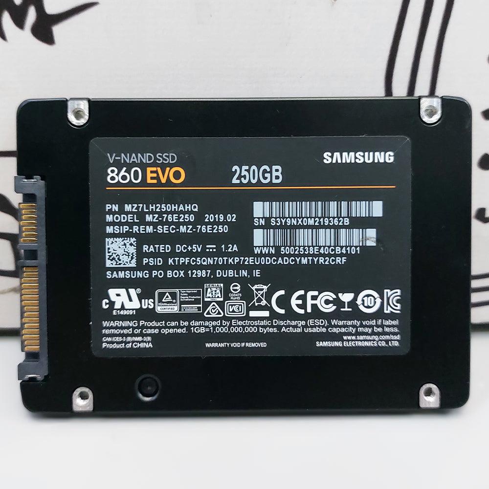 هارد درايف SSD سامسونج 250 جيجابايت ساتا 2.5 بوصة 860 EVO داخلي (استعمال خارج)